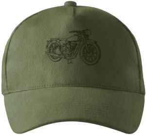JAWA 350 OHV, V22, černý tisk