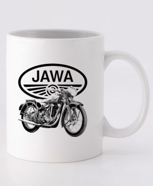 JAWA 350 OHV, V9, černý tisk
