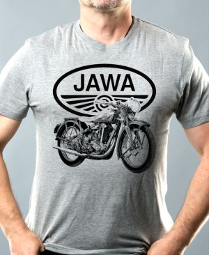 JAWA 350 OHV, V9, černý tisk