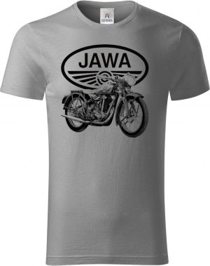JAWA 350 OHV, V9, černý tisk