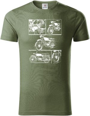 Jawa 50/23 Mustang - Rámečky