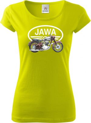 Jawa 500 OHC, bílé logo, v4