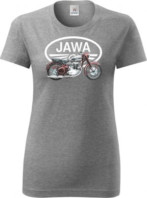 Jawa 500 OHC, bílé logo, v4