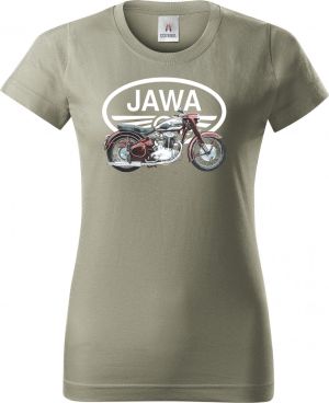 Jawa 500 OHC, bílé logo, v4