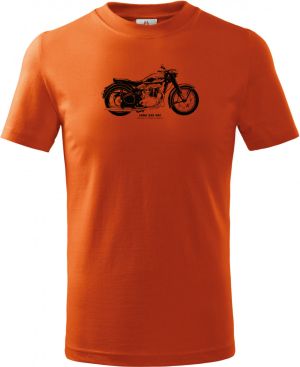 Jawa 500 OHC, černý tisk, v11