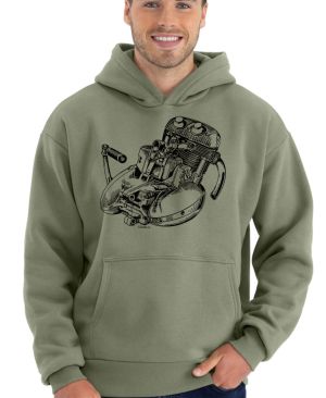 Jawa 500 OHC, MOTOR černý, v13