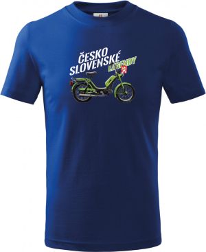 JAWA BABETTA 210/215 - ČESKOSLOVENSKÉ LEGENDY - z boku