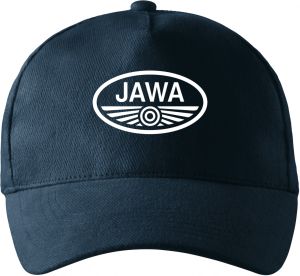 JAWA logo - bílé