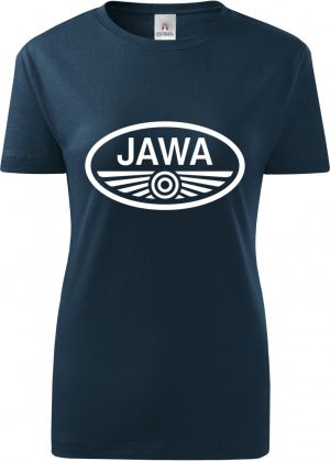 JAWA logo - bílé