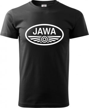 JAWA logo - bílé