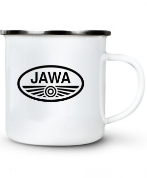 JAWA logo - bílé