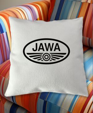 JAWA logo - bílé