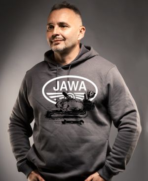 Jawa motor z Fichtla - 500 koní