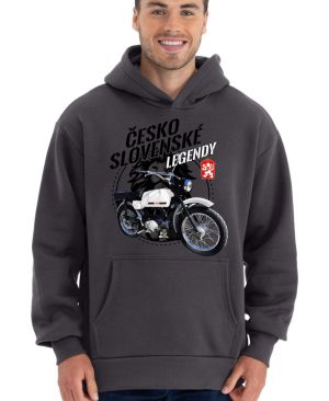 Jawa Mustang - bílý - ČESKOSLOVENSKÉ LEGENDY V12
