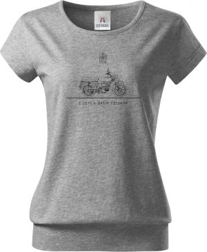 Jawa Mustang - LEGENDA,  z úcty k našim předkům. Minimalistic