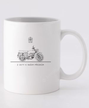 Jawa Mustang - LEGENDA,  z úcty k našim předkům. Minimalistic