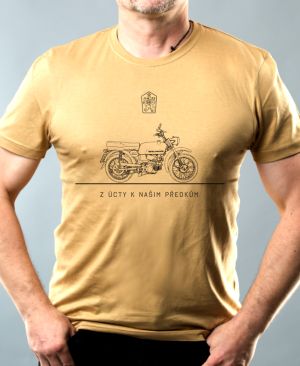 Jawa Mustang - LEGENDA,  z úcty k našim předkům. Minimalistic