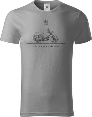 Jawa Mustang - LEGENDA,  z úcty k našim předkům. Minimalistic