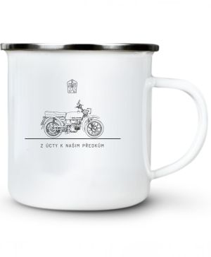 Jawa Mustang - LEGENDA,  z úcty k našim předkům. Minimalistic