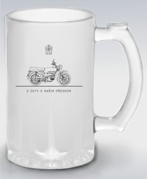 Jawa Mustang - LEGENDA,  z úcty k našim předkům. Minimalistic