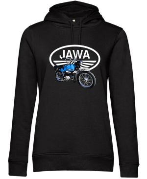 Jawa Mustang - modrý - logo V1