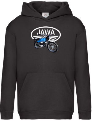 Jawa Mustang - modrý - logo V1