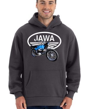 Jawa Mustang - modrý - logo V1