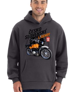 Jawa Mustang - oranžový - ČESKOSLOVENSKÉ LEGENDY V11