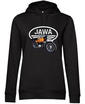 Jawa Mustang - oranžový - logo V5