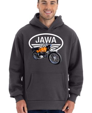 Jawa Mustang - oranžový - logo V5