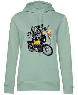 Jawa Mustang - žlutý - ČESKOSLOVENSKÉ LEGENDY V8