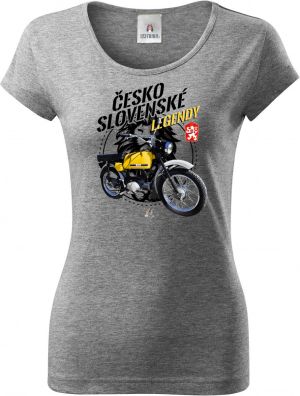 Jawa Mustang - žlutý - ČESKOSLOVENSKÉ LEGENDY V8