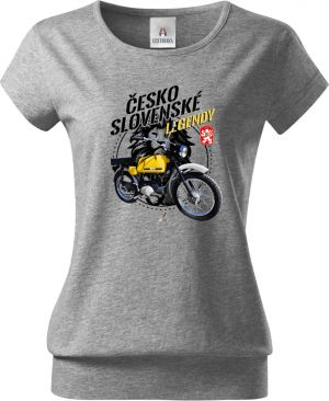 Jawa Mustang - žlutý - ČESKOSLOVENSKÉ LEGENDY V8