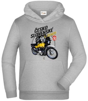 Jawa Mustang - žlutý - ČESKOSLOVENSKÉ LEGENDY V8