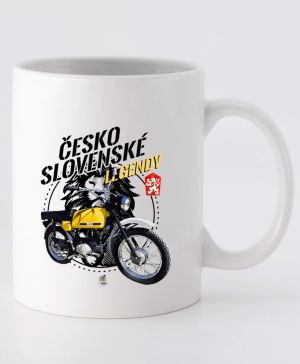 Jawa Mustang - žlutý - ČESKOSLOVENSKÉ LEGENDY V8