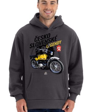 Jawa Mustang - žlutý - ČESKOSLOVENSKÉ LEGENDY V8