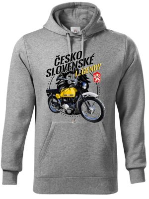 Jawa Mustang - žlutý - ČESKOSLOVENSKÉ LEGENDY V8