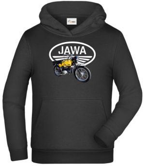Jawa Mustang - žlutý - logo V2