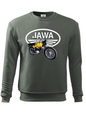 Jawa Mustang - žlutý - logo V2
