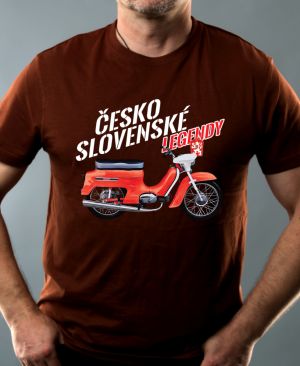 JAWA Pionýr 21, červený - ČESKOSLOVENSKÉ LEGENDY