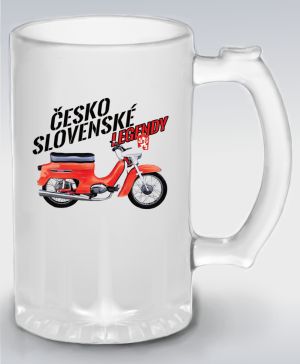 JAWA Pionýr 21, červený - ČESKOSLOVENSKÉ LEGENDY