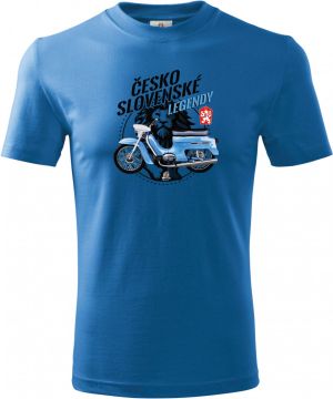 Jawa Pionýr - modrý - ČESKOSLOVENSKÉ LEGENDY V25
