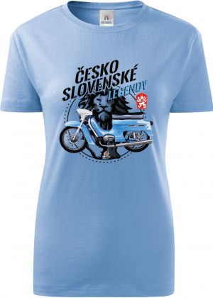 Jawa Pionýr - modrý - ČESKOSLOVENSKÉ LEGENDY V25