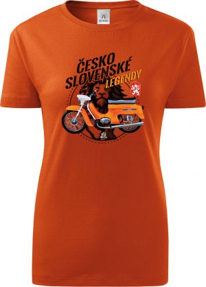 Jawa Pionýr - oranžový - ČESKOSLOVENSKÉ LEGENDY, V29