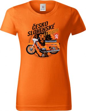 Jawa Pionýr - oranžový - ČESKOSLOVENSKÉ LEGENDY, V29