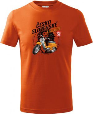 Jawa Pionýr - oranžový - ČESKOSLOVENSKÉ LEGENDY, V35