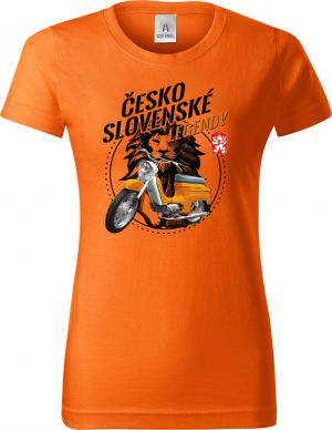 Jawa Pionýr - oranžový - ČESKOSLOVENSKÉ LEGENDY, V35