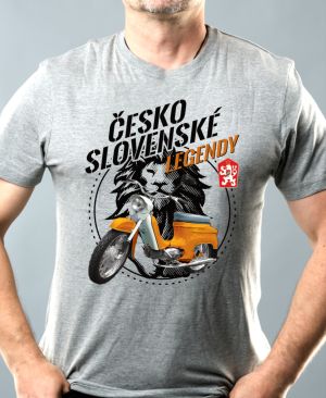 Jawa Pionýr - oranžový - ČESKOSLOVENSKÉ LEGENDY, V35