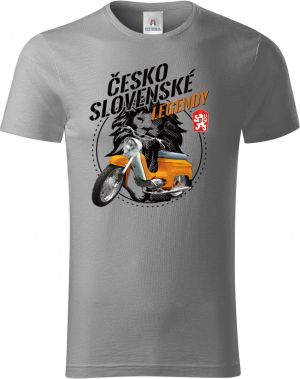 Jawa Pionýr - oranžový - ČESKOSLOVENSKÉ LEGENDY, V35