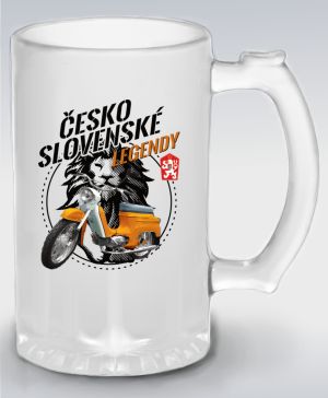 Jawa Pionýr - oranžový - ČESKOSLOVENSKÉ LEGENDY, V35